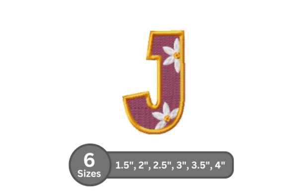Daisy Joy Alphabet - J for Etsy Sellers